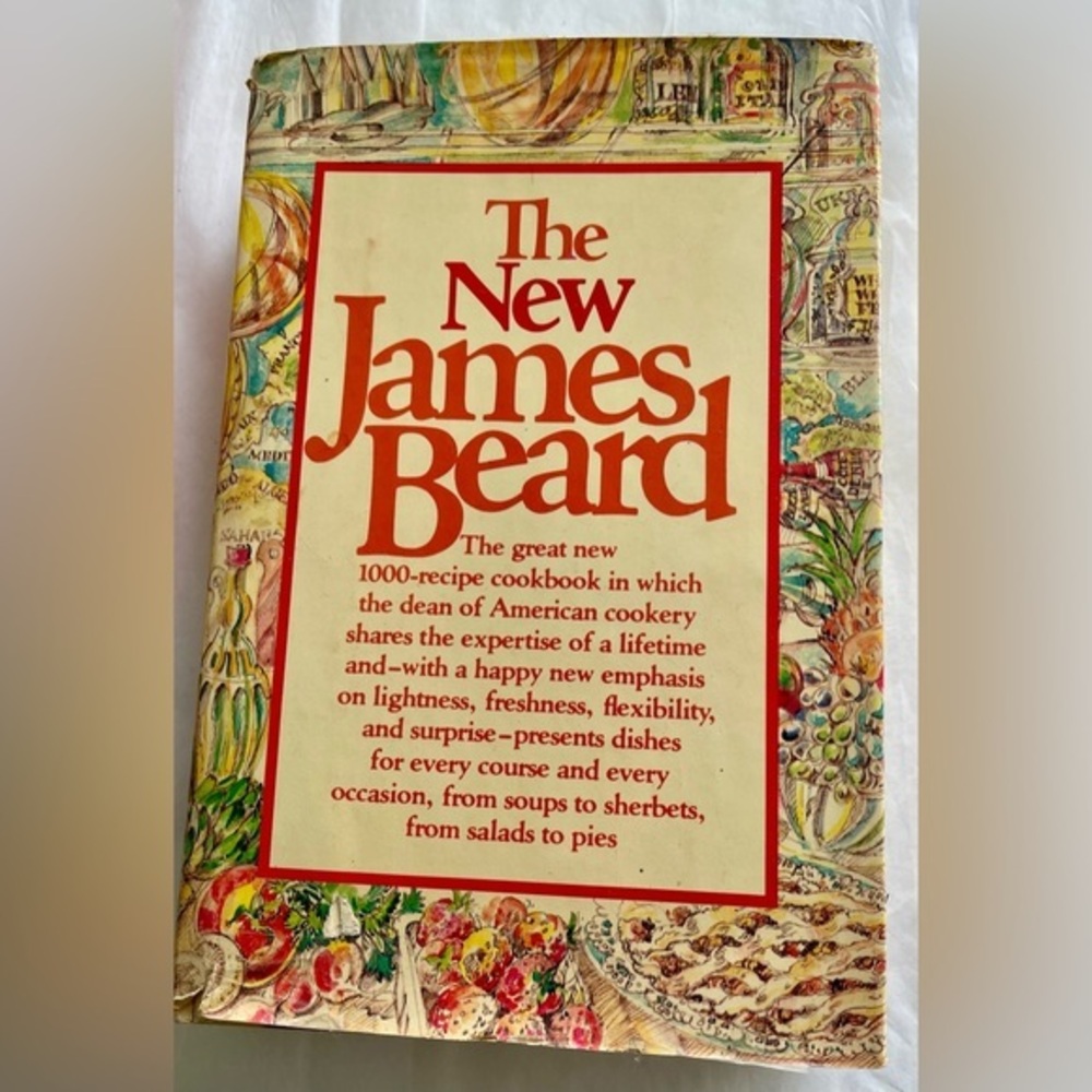 Unused James Beard The New Cookbook Hardback 1982